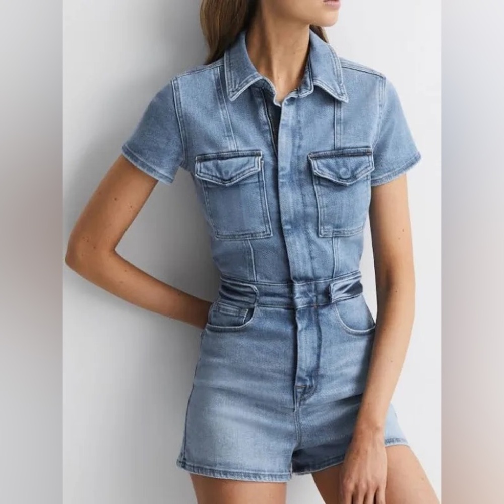NWT Good American Fit For Success Romper